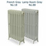 CI-NE760-4-D-017-018 - Georgian 4 Column Cast Iron Radiator H760mm x W512mm CI-NE760-4-D-017-018 - Georgian 4 Column Cast Iron Radiator H760mm x W512mm
